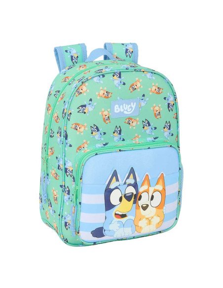 Mochila Infantil Adaptable A Carro Bluey "Sisters" | Reino Escolar: Mochilas y Regalos