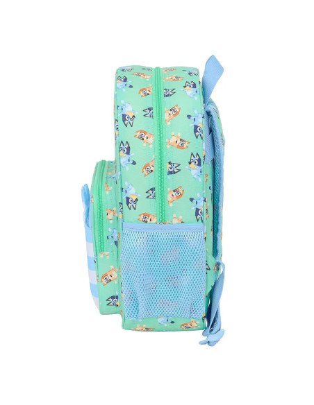 Mochila Infantil Adaptable A Carro Bluey "Sisters" | Reino Escolar: Mochilas y Regalos