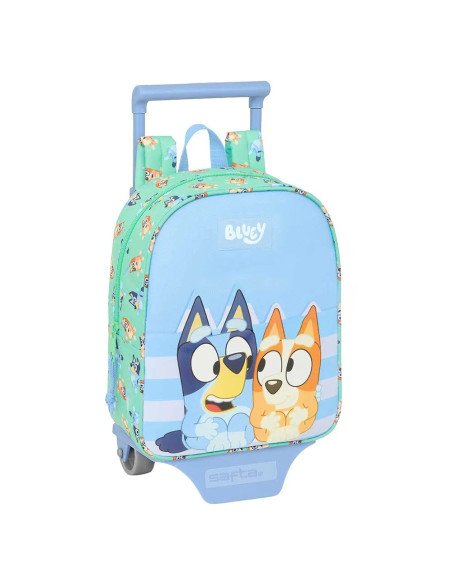 Mochila232  +  Carro 805 Bluey "Sisters" | Reino Escolar: Mochilas y Regalos