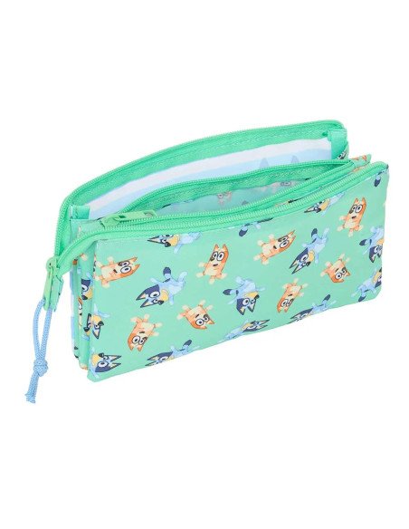 Portatodo Triple Bluey "Sisters" | Reino Escolar: Mochilas y Regalos