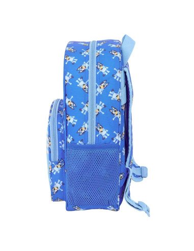 Mochila Infantil Adaptable A Carro Bluey "Let'S Play" | Reino Escolar: Mochilas y Regalos