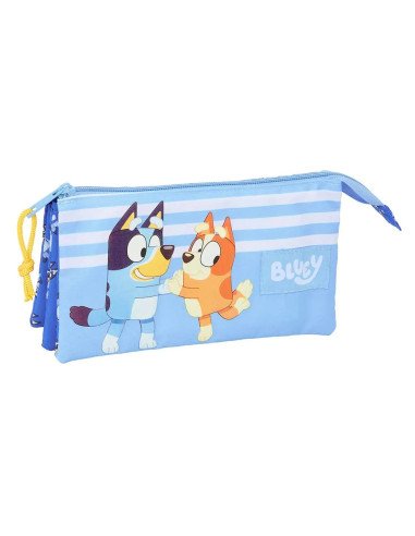 Portatodo Triple Bluey "Let'S Play" | Reino Escolar: Mochilas y Regalos