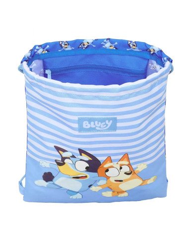 Saco Plano Junior Bluey "Let'S Play" | Reino Escolar: Mochilas y Regalos