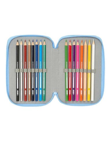 Plumier Triple 37 Pcs Bluey "Let'S Play" | Reino Escolar: Mochilas y Regalos
