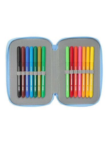 Plumier Triple 37 Pcs Bluey "Let'S Play" | Reino Escolar: Mochilas y Regalos