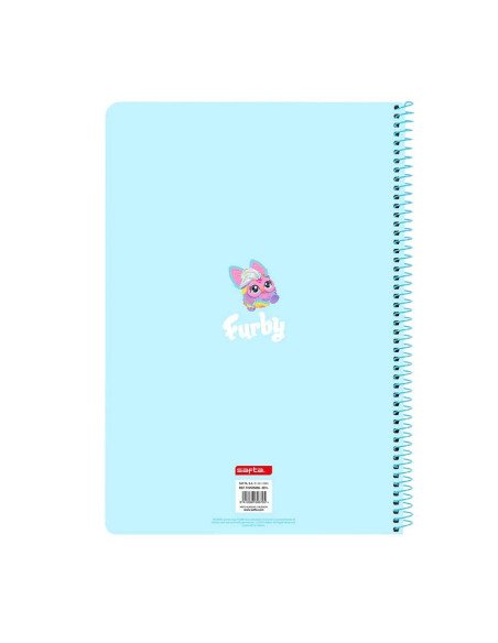 Libreta Folio 80 H. Tapas Duras Furby | Reino Escolar: Mochilas y Regalos