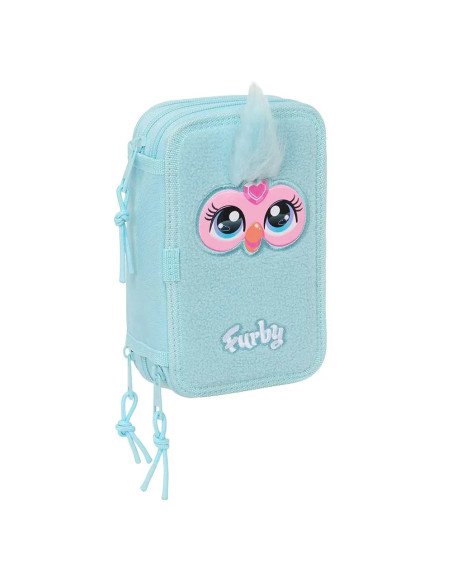 Plumier Triple 37 Pcs Furby | Reino Escolar: Mochilas y Regalos