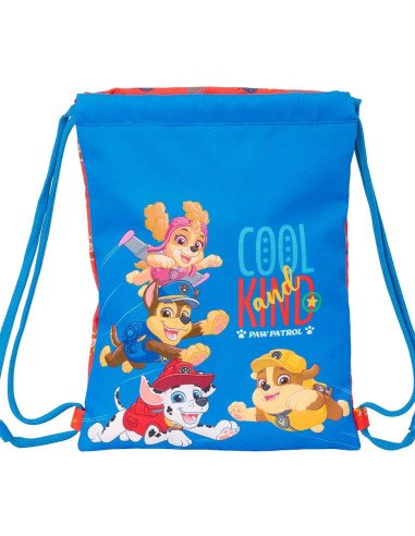 Saco Plano Junior Paw Patrol "Cool" | Reino Escolar: Mochilas y Regalos