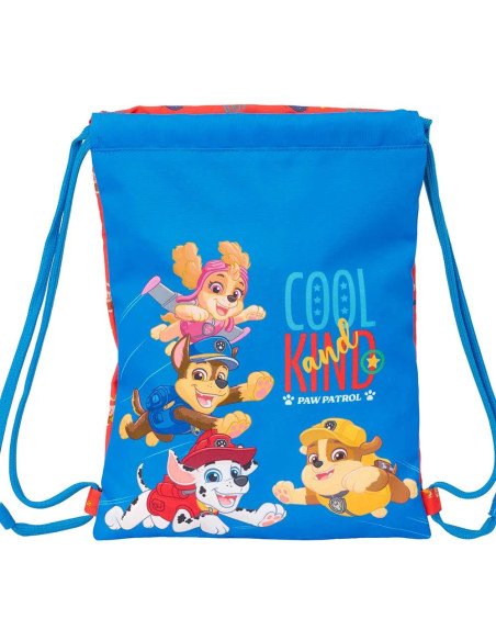 Saco Plano Junior Paw Patrol "Cool" | Reino Escolar: Mochilas y Regalos