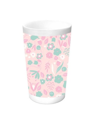 Set de Platos Cubiertos y Vaso SAFTA Preescolar "Mariposa"