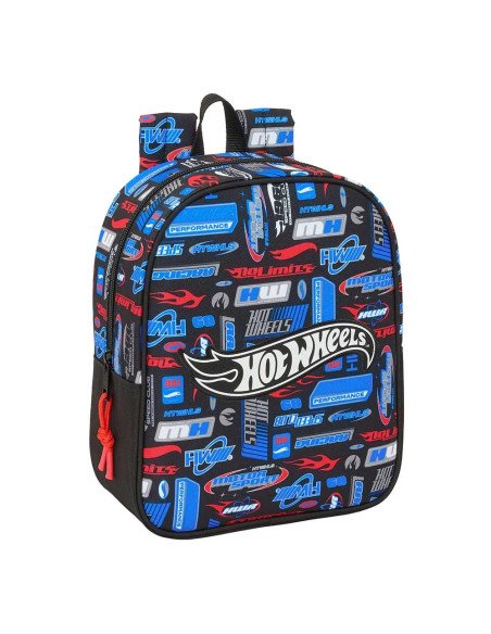 Mochila Guarderia Adaptable A Carro Hot Wheels | Reino Escolar: Mochilas y Regalos