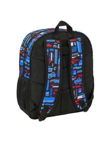 Mochila Junior Adaptable A Carro Hot Wheels | Reino Escolar: Mochilas y Regalos