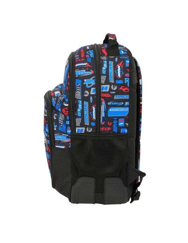 Mochila Doble Adaptable A Carro Hot Wheels | Reino Escolar: Mochilas y Regalos