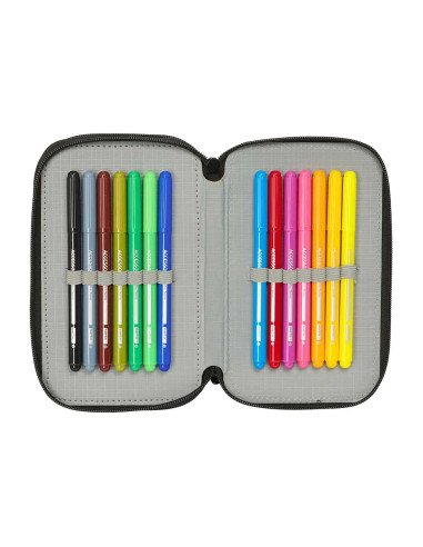 Plumier Triple 37 Pcs Hot Wheels | Reino Escolar: Mochilas y Regalos