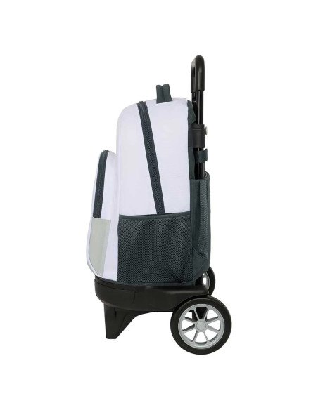 Mochila Grande Con Ruedas Compact Evol. Ext. Real Madrid Equip. 25/26 | Reino Escolar: Mochilas y Regalos