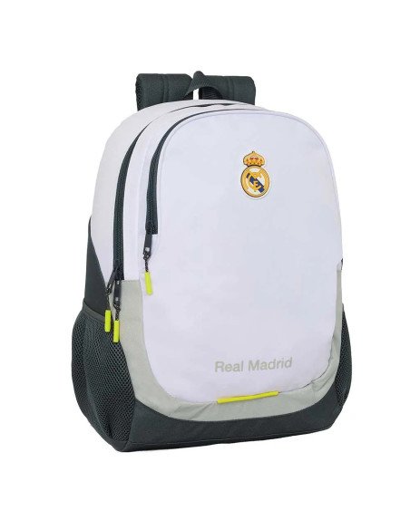 Mochila Adaptable A Carro Real Madrid Equip. 25/26 | Reino Escolar: Mochilas y Regalos