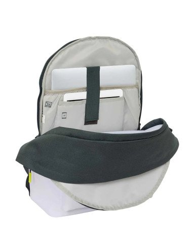 Mochila Doble Para Portatil 15.6"  +  Usb Real Madrid Equip. 25/26 | Reino Escolar: Mochilas y Regalos