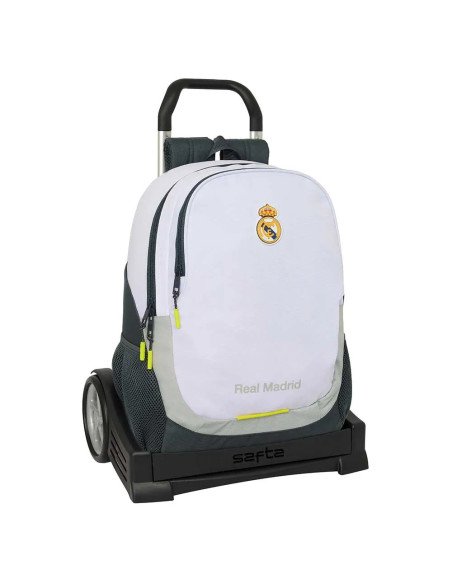 Mochila665  +  Carro Evolution Real Madrid Equip. 25/26 | Reino Escolar: Mochilas y Regalos