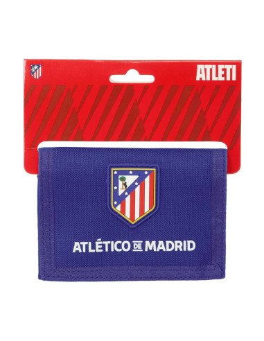 Billetera Con Cabecera Atlético De Madrid | Reino Escolar: Mochilas y Regalos