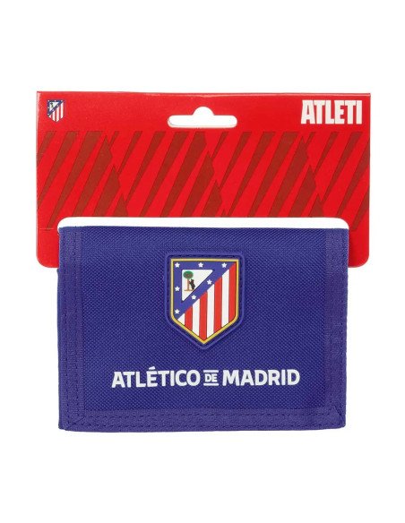 Billetera Con Cabecera Atlético De Madrid | Reino Escolar: Mochilas y Regalos