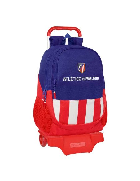 Mochila665  +  Carro 905 Atlético De Madrid | Reino Escolar: Mochilas y Regalos