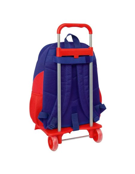 Mochila665  +  Carro 905 Atlético De Madrid | Reino Escolar: Mochilas y Regalos