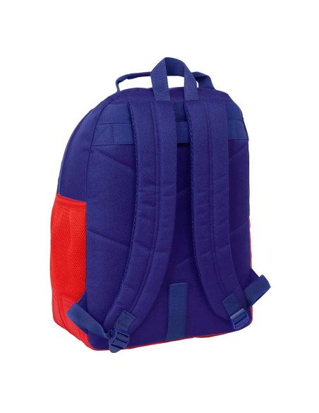 Mochila Doble Adaptable A Carro Atlético De Madrid | Reino Escolar: Mochilas y Regalos