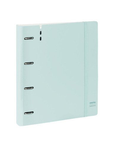 Carpeblock Pp Foam 4 Anillas 35 mm con Recambio SAFTA "Light Blue"