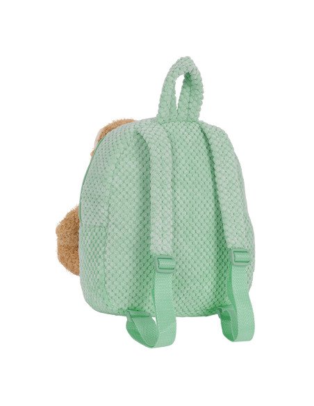 Mochila Preescolar Con Osito Safta Turquesa | Reino Escolar: Mochilas y Regalos