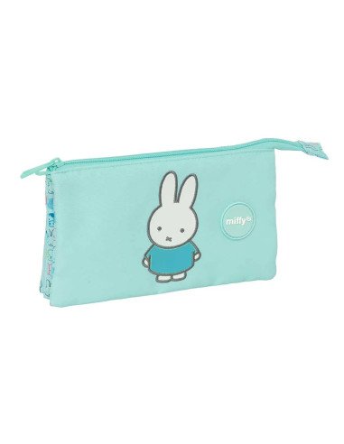 Portatodo Triple Reciclado Y Rep Al Agua Miffy "Friends" | Reino Escolar: Mochilas y Regalos