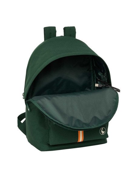 Mochila Doble para Portátil 15.6" + USB El Ganso Basics "Green"