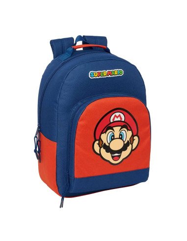 Mochila Adaptable A Carro Super Mario "Mamma Mia" | Reino Escolar: Mochilas y Regalos