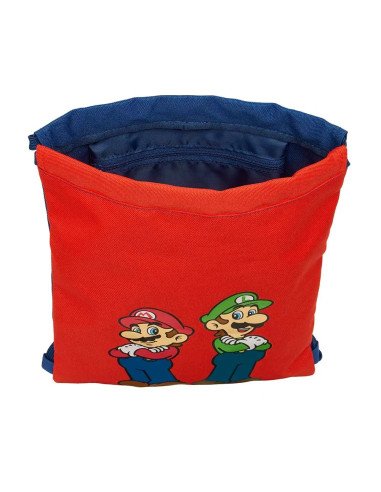 Saco Plano Junior Super Mario "Mamma Mia" | Reino Escolar: Mochilas y Regalos