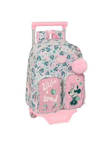 Mochila609  +  Carro 705 Minnie Mouse "Minty" | Reino Escolar: Mochilas y Regalos