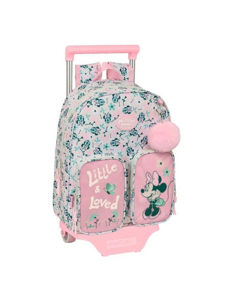 Mochila609  +  Carro 705 Minnie Mouse "Minty" | Reino Escolar: Mochilas y Regalos