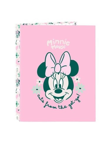 Carpeta Folio 4 Ani.Mixtas Minnie Mouse "Minty" | Reino Escolar: Mochilas y Regalos