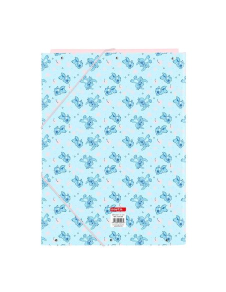 Carpeta Folio 3 Solapas Stitch "Ohana" | Reino Escolar: Mochilas y Regalos