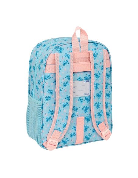 Mochila Infantil Bolsillos Adaptable A Carro Stitch "Ohana" | Reino Escolar: Mochilas y Regalos