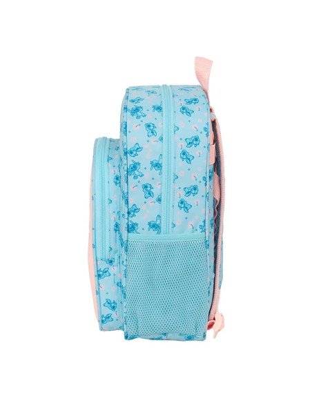 Mochila Infantil Bolsillos Adaptable A Carro Stitch "Ohana" | Reino Escolar: Mochilas y Regalos