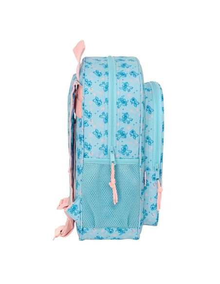 Mochila Junior Adaptable A Carro Stitch "Ohana" | Reino Escolar: Mochilas y Regalos