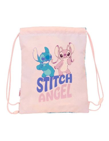 Saco Plano Junior Stitch "Ohana" | Reino Escolar: Mochilas y Regalos
