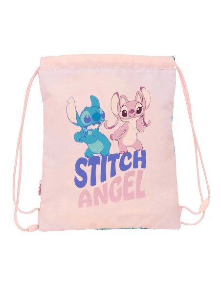 Saco Plano Junior Stitch "Ohana" | Reino Escolar: Mochilas y Regalos