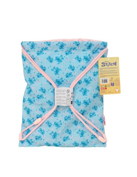 Saco Plano Junior Stitch "Ohana" | Reino Escolar: Mochilas y Regalos