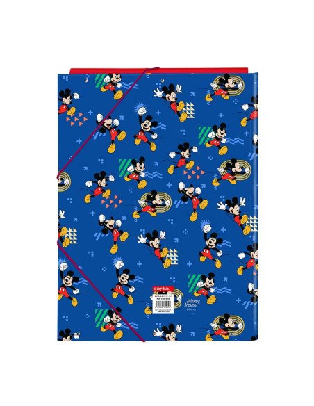 Carpeta Folio 3 Solapas Mickey Mouse "Today" | Reino Escolar: Mochilas y Regalos