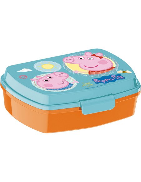 Sandwichera Peppa Pig "Having Fun" | Reino Escolar