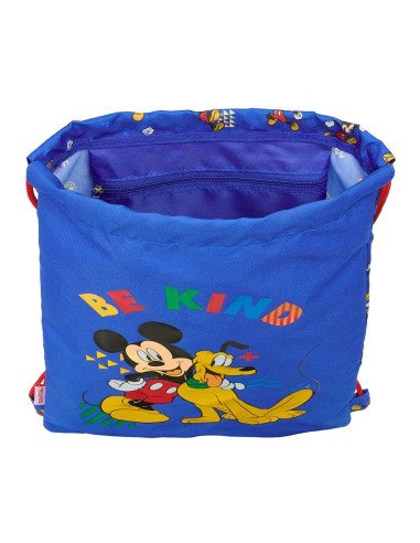 Saco Plano Junior Mickey Mouse "Today" | Reino Escolar: Mochilas y Regalos