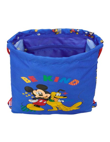 Saco Plano Junior Mickey Mouse "Today" | Reino Escolar: Mochilas y Regalos