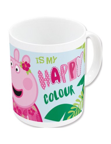 Taza Grande 325 ml Peppa Pig "Having Fun" | Reino Escolar