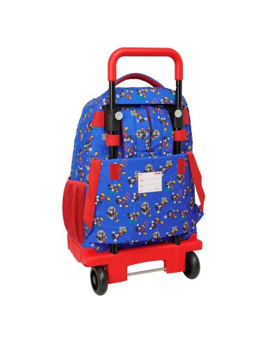 Mochila Grande Con Ruedas Compact Extraible Mickey Mouse "Today" | Reino Escolar: Mochilas y Regalos