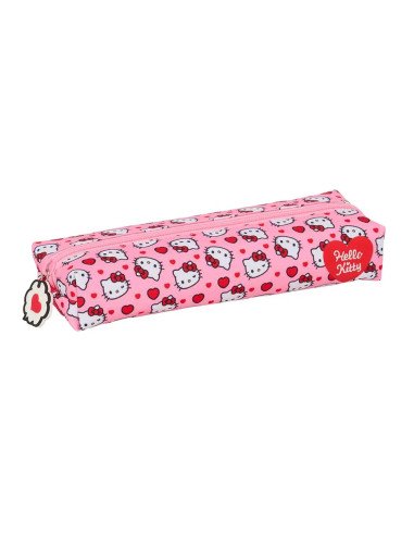 Portatodo Rectangular Con Goma Elast. 22Cm Hello Kitty | Reino Escolar: Mochilas y Regalos